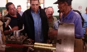 recuperación y reparación de piezas UEB «Jesús Suárez Gayol»
