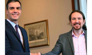 Sánchez confirma a Iglesias de  vicepresidente y arma su Gobierno
