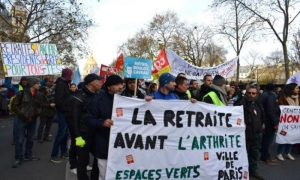 Huelga en francia