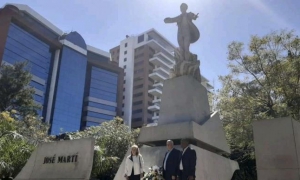 Homenaje a José Martí en Ciudad de Guatemala