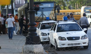 Transporte urbano en la Ciudad de La Habana.