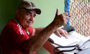 Omar Lucero, árbitro cubano