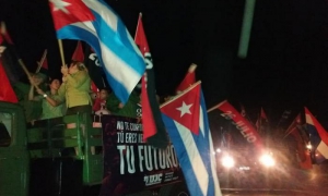 Caravana de la Libertad en Pinar del rio 