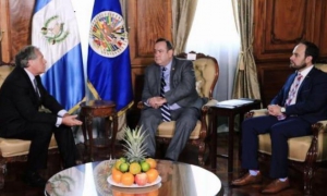 presidente de Guatemala Alejandro Giammattei