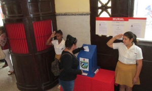 Votación en Ciego de Avila