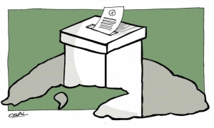 elecciones caricatura