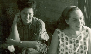 Asela de los Santos y Vilma Espín,
