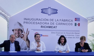 INAUGURAN FABRICA DE CARNICOS EN EL MARIEL