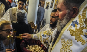 Divina Liturgia en la Iglesia Ortodoxa Griega