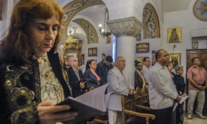 Divina Liturgia en la Iglesia Ortodoxa Griega