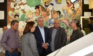 Diaz Canel en Telesur
