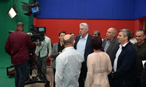 Diaz Canel en Telesur
