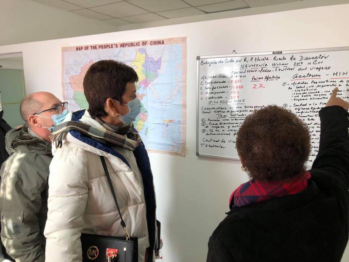 Embajada de Cuba en la República China. Puesto de dirección