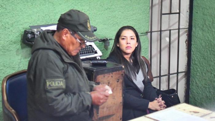 Patricia Hermosa, exjefa de gabinete y apoderada del expresidente Evo Morales.