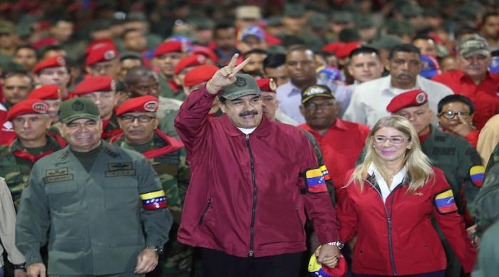 Venezuela celebró ayer su unión cívico militar, Nicolás Maduro