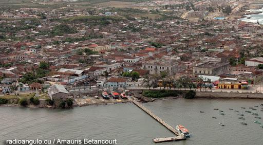 Gibara, pueblo costero de Holguín, uno de los vulnerables de penetraciones del mar por embates de eventos naturales extremos debido al Cambio Climático.