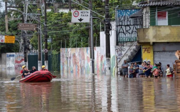 Fuertes lluvias dejan al menos 4 muertos en Sao Paulo