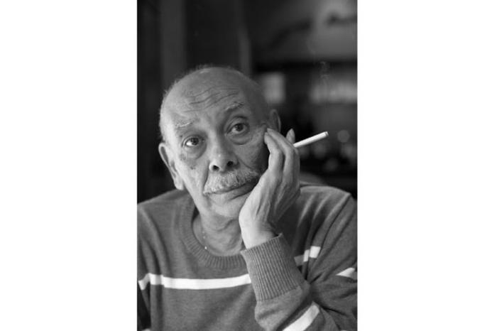 Editor, guionista y profesor cubano Nelson Rodríguez, distinguido con el Premio Nacional de Cine en 2007.