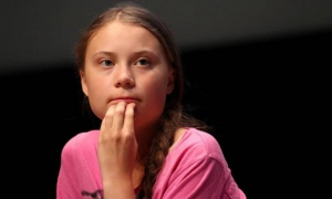 La activista sueca Greta Thunberg.