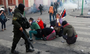 BOLIVIA-ELECTION/PROTESTS