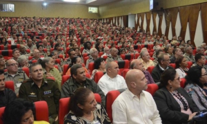 CUBA-LA HABANA-ASISTE MANUEL MARRERO AL ACTO CENTRAL POR EL ANIV