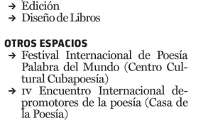 a disfrutar de las letras