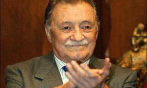 El poeta Mario Benedetti. 