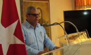 Homero Acosta, secretario del Consejo de Estado, declaró en posesión de sus carg