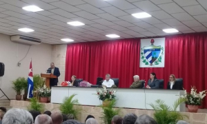 Toma de posesiòn en Artemisa