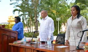 Toma de posesión en Granma