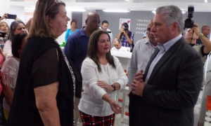 Díaz-Canel en Villa Clara