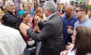 Díaz-Canel en Villa Clara