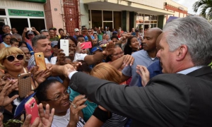 Recorrido Díaz-Canel por Villa Clara