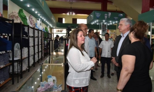 Recorrido Díaz-Canel por Villa Clara