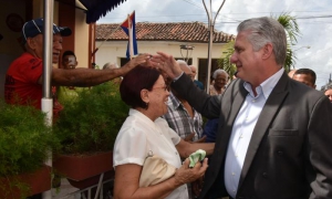 Recorrido Díaz-Canel por Villa Clara