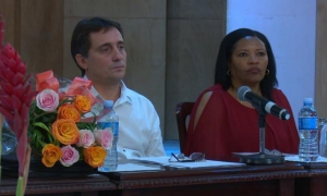 Mario Felipe Sabines Lorenso, gobernador, y Marieta Caridad Poey Zamora, vicegob