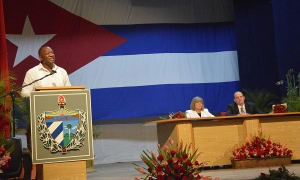 Carlos Luis Garrido Pérez, primer secretario del Partido en Ciego de Ávila, cali