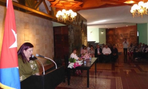 Toma de posesión de gobernadora y vicegobernadora en Camagüey