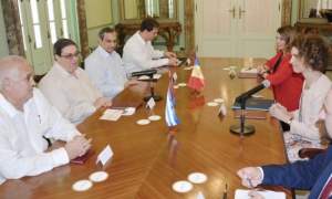 Conversaciones de cancilleres de Cuba y Andorra