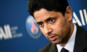 Nasser Al Khelaifi, dueño del PSG, acusado por corrupción. 