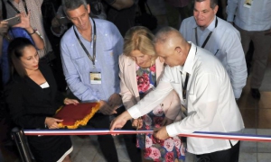 Inauguración de la Feria Comercial del XXII Festival del Habano