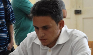 Albornoz lleva un buen paso en el evento. 