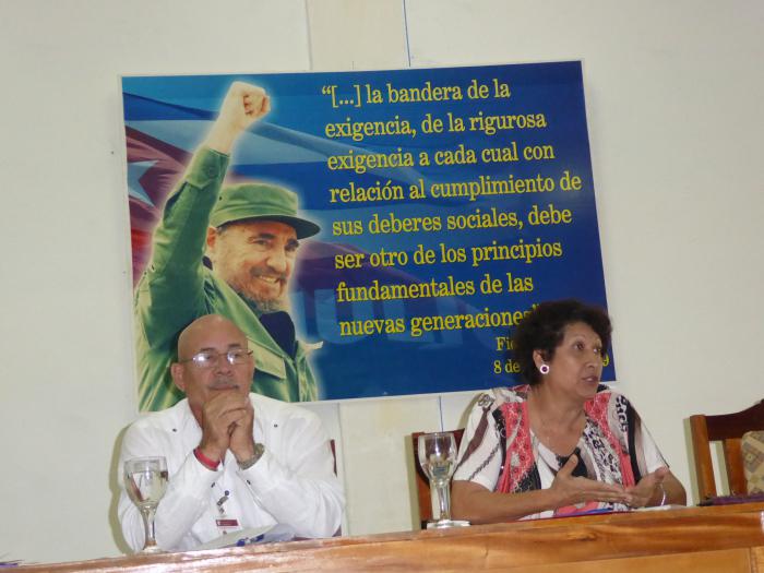 Ena Elsa convocó a elevar y estabilizar la eficiencia en el trabajo de las escuelas pedagógicas, y a y consolidar la integración de estas con las universidades