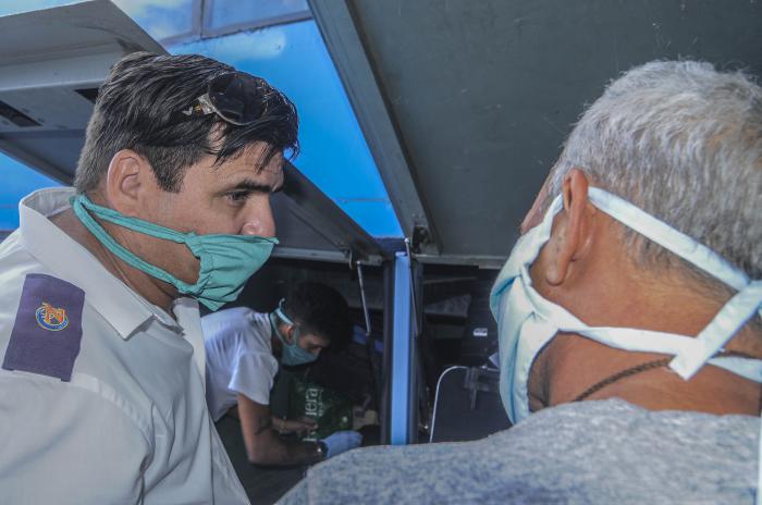 Aplicación de medidas preventivas en Cuba