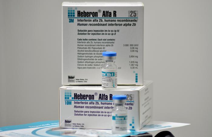 Centro de Ingeniería genética y Biotecnología. Producción del Interferón Cubano.