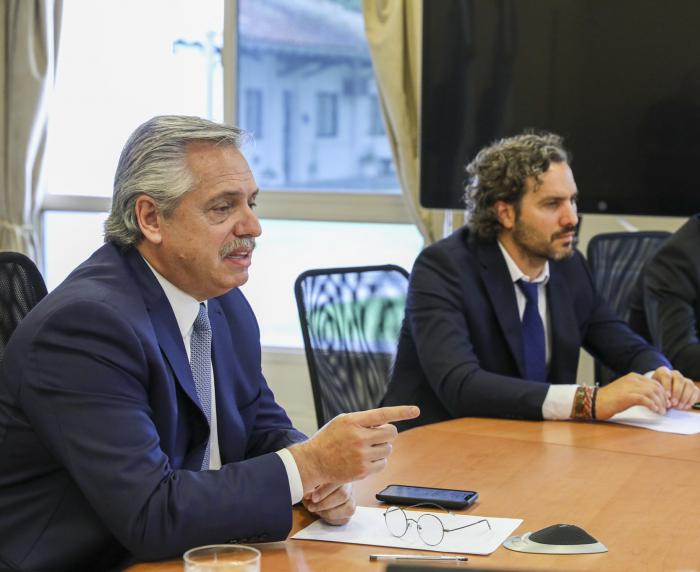El presidente de Argentina, Alberto Fernández, convocó a diseñar y suscribir un gran Pacto de Solidaridad Global. Foto: twitter