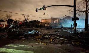Mortífero tornado afecta a Nashville, Estados Unidos