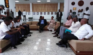 Visita rey de Leshoto en Cuba Escuela Latinoamericana de Medicina 