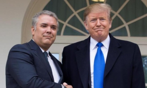 Ivan Duque y Donald Trump