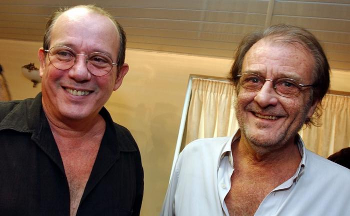 Silvio Rodríguez y Luis Eduardo Aute. foto: tomada de Internet